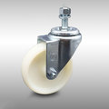 Service Caster 4 Inch SS Nylon Wheel Swivel ½ Inch Threaded Stem Caster Wheel SCC-SSTS20S414-NYS-121315